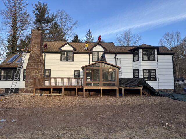 Preparing the home for roof removal