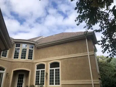 New shingle roof completed on a beautiful large home by XL Home Improvements.