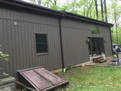 Finished siding replacement on Trumbauersville PA home